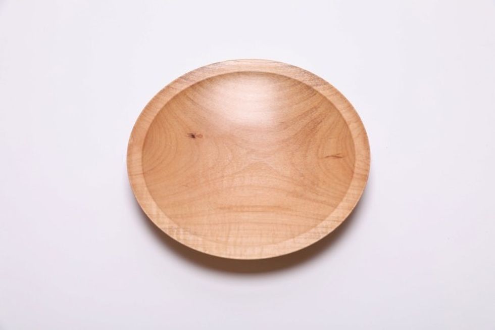 #2457 Sugar Maple Wooden Ring and Jewelry Dish 6 1/2" x 1 1/16"