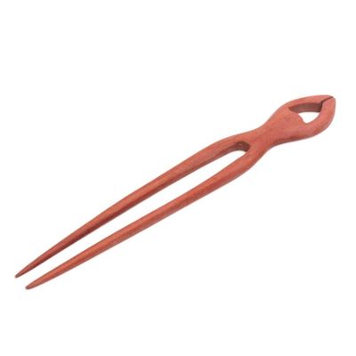 Alternate image for Handcrafted Sawo Wood Hair Pin from Bali Konde
