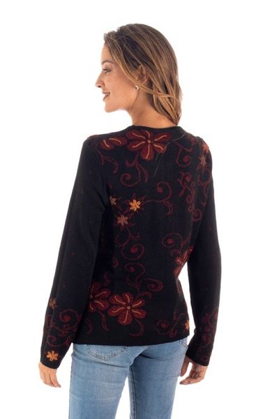 Alternate image for Kiko Reversible Alpaca Cardigan Kiko