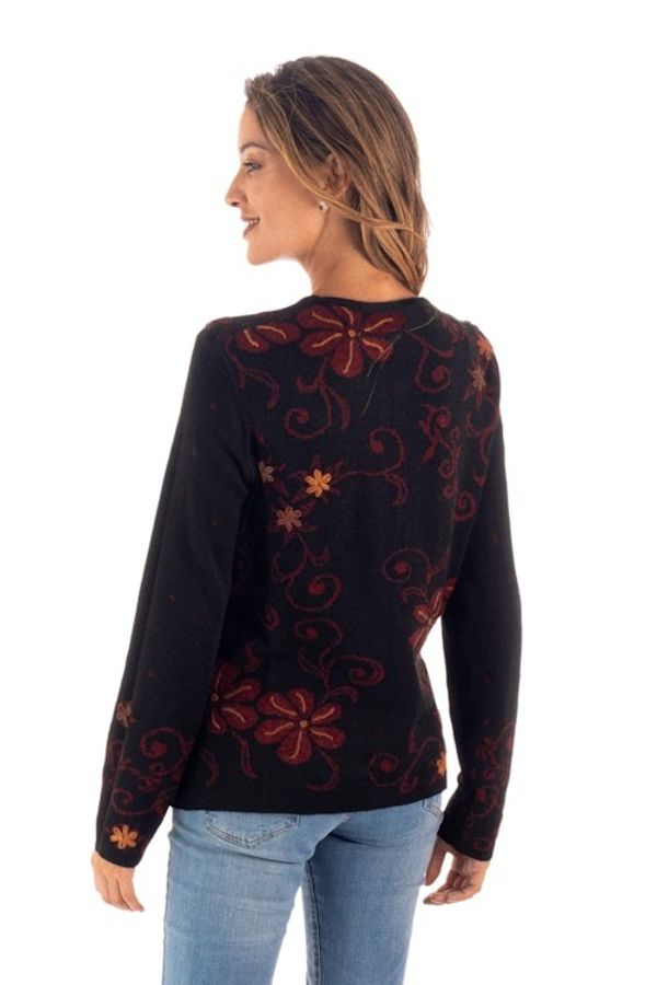 Alternate image for Kiko Reversible Alpaca Cardigan Kiko