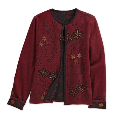 Alternate image for Kiko Reversible Alpaca Cardigan Kiko