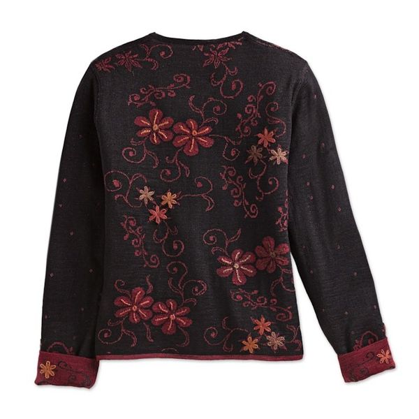 Alternate image for Kiko Reversible Alpaca Cardigan Kiko