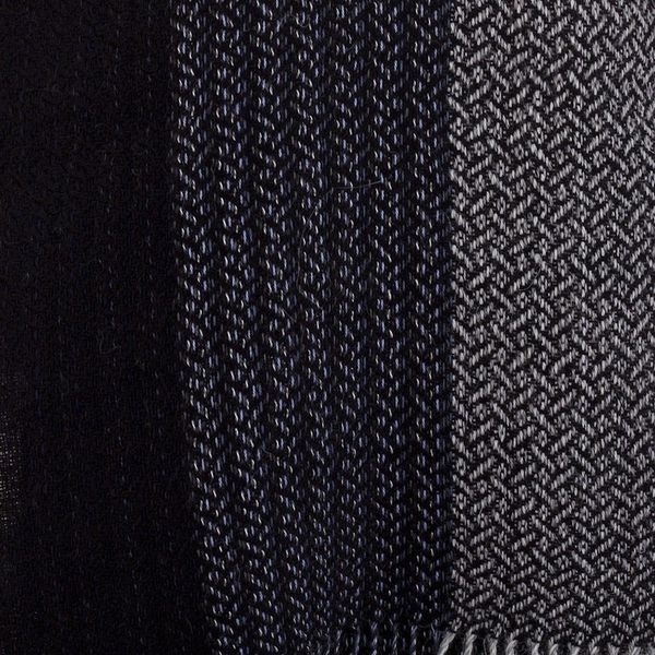 Alternate image for Unisex Alpaca Blend Scarf Night Wolf