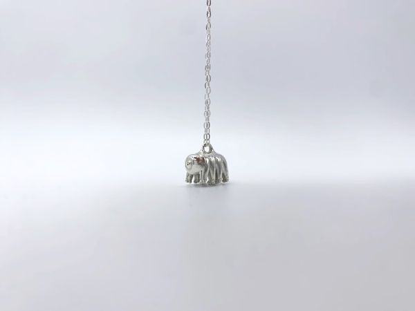 Alternate image for Silver Tardigrade Necklace