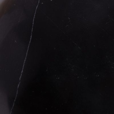 Alternate image for Onyx Sphere Sculpture with Calcite Base World of Shadows