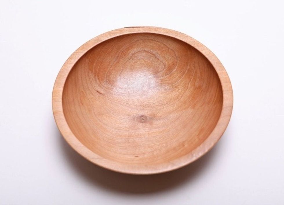 Maple Wooden Bowl #1859  6 1/2" x 1 5/8"