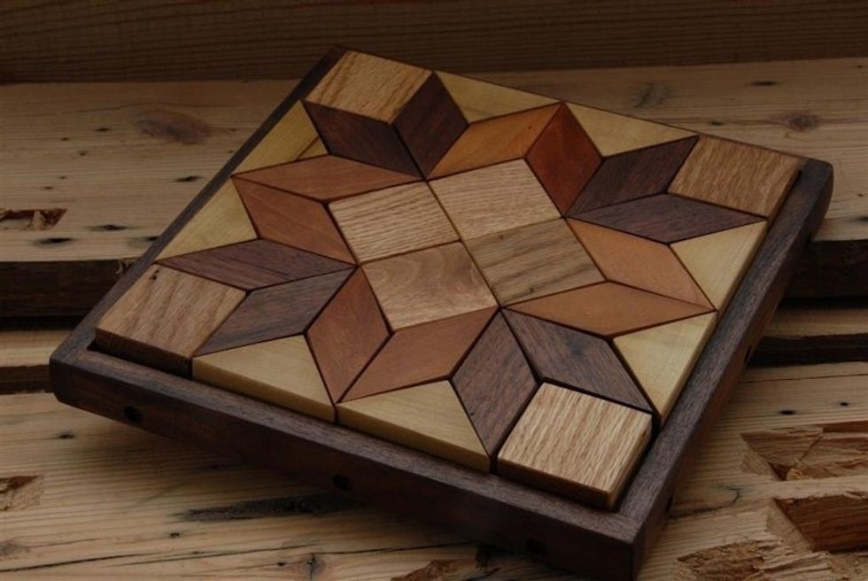 Large Solid Hardwood Puzzles