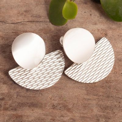 Alternate image for Handcrafted Sterling Drop Earrings Grace in Motion