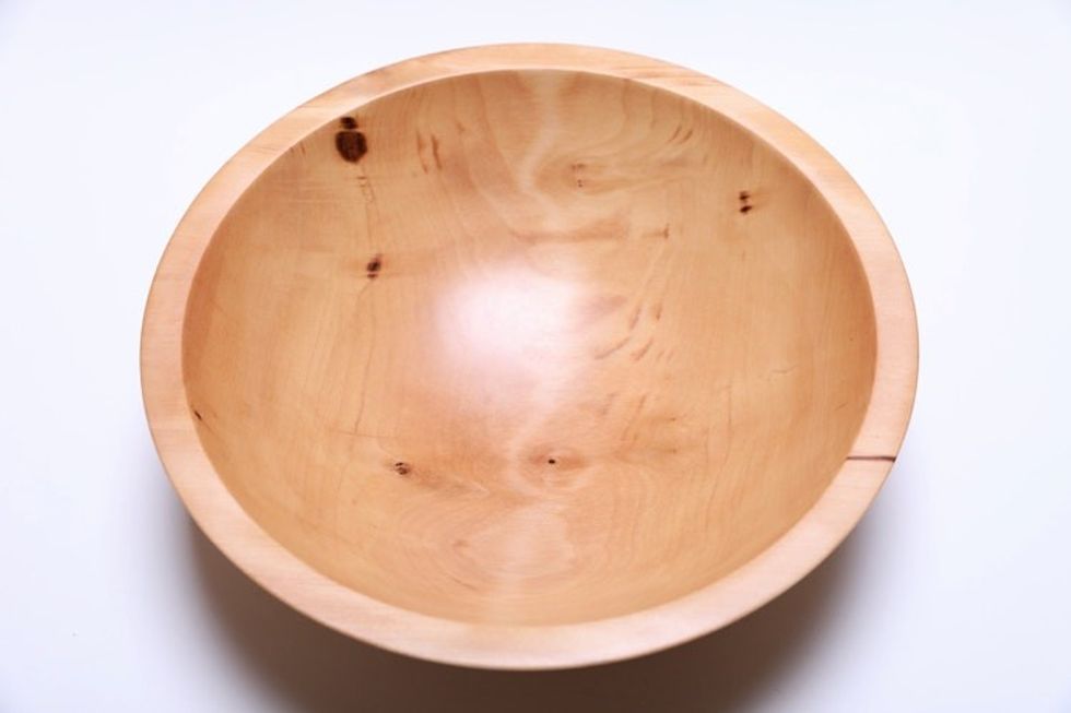 #2306 Sweet Gum Fruit and Salad Bowl 10 3/8" x 3 1/8"