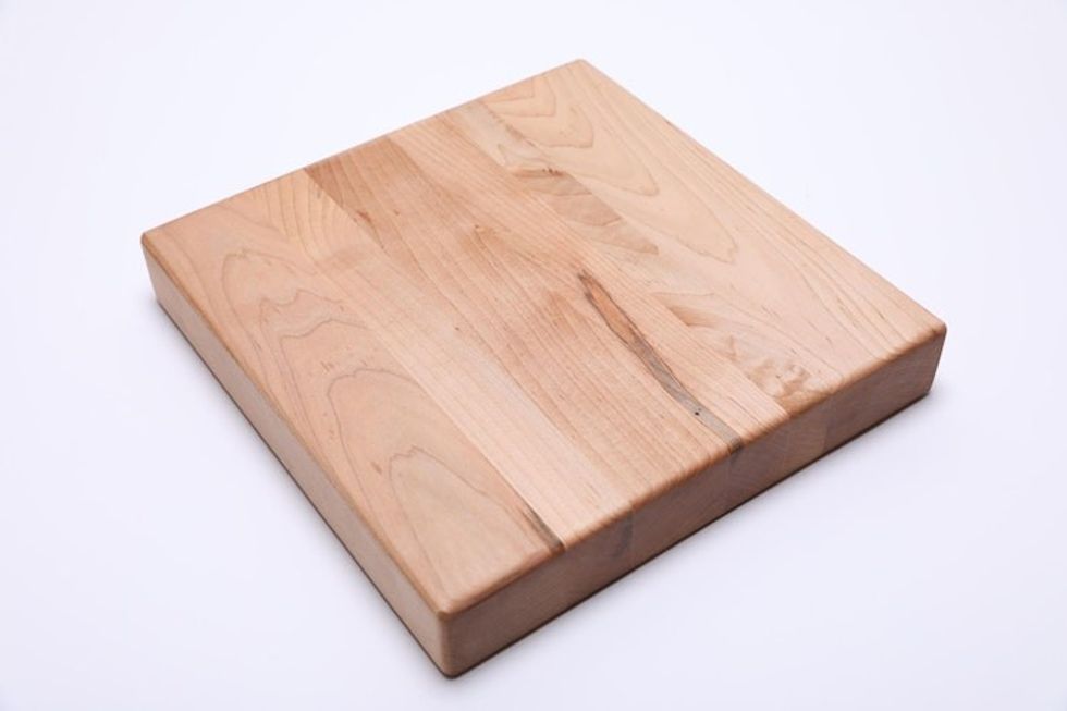 Edge Grain Maple Wooden Cutting Boards   #3035   13" x 12 1/2" x2"