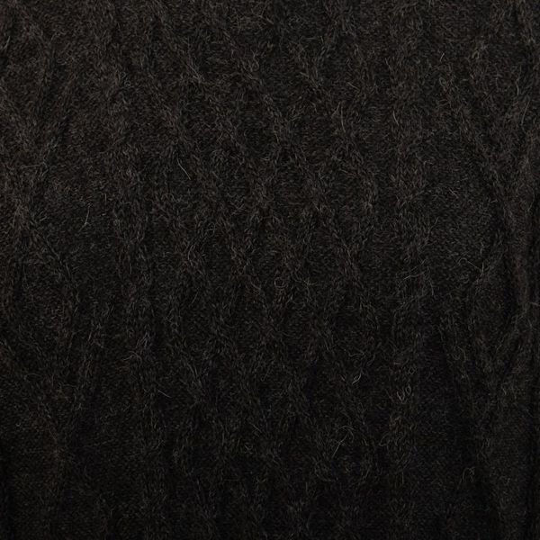 Alternate image for Charcoal Alpaca Tunic Sweater Dress Long Lines in Charcoal