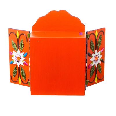 Alternate image for Wood and ceramic nativity scene Christmas Joy