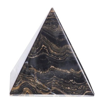 Alternate image for Natural Gemstone Pyramid Stromatolite Fossil Sculpture Lifes Essence