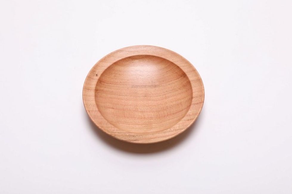 #3001 Wild Black Cherry Wooden Ring Dish 4 1/2" x 1"