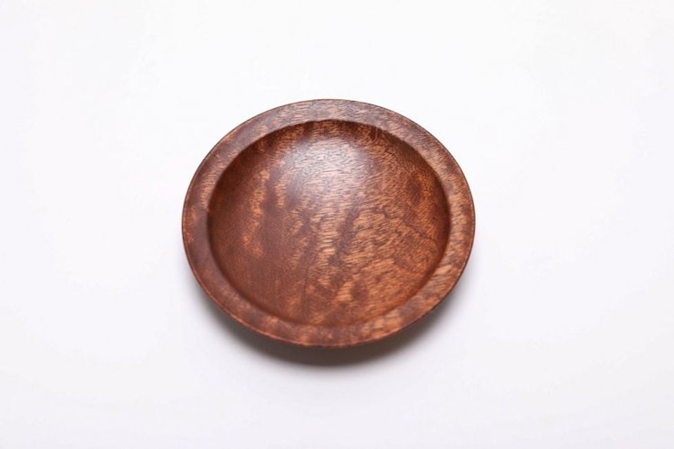 #3000 Pommele Sapele Ring Dish 4 12/4" x 7/8"