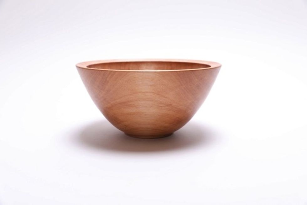 #2502 River Birch Wooden Bowl 7 1/8" x 3 5/8"
