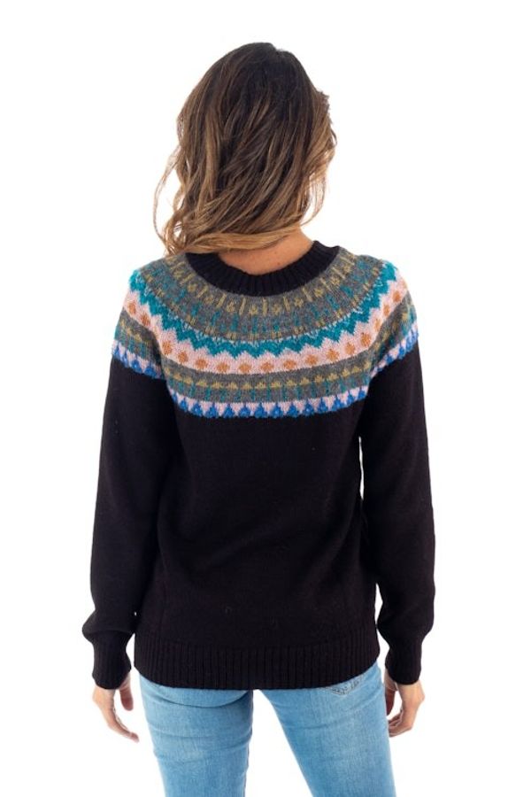Alternate image for Crew Neck 100 Alpaca Sweater Northern Dream