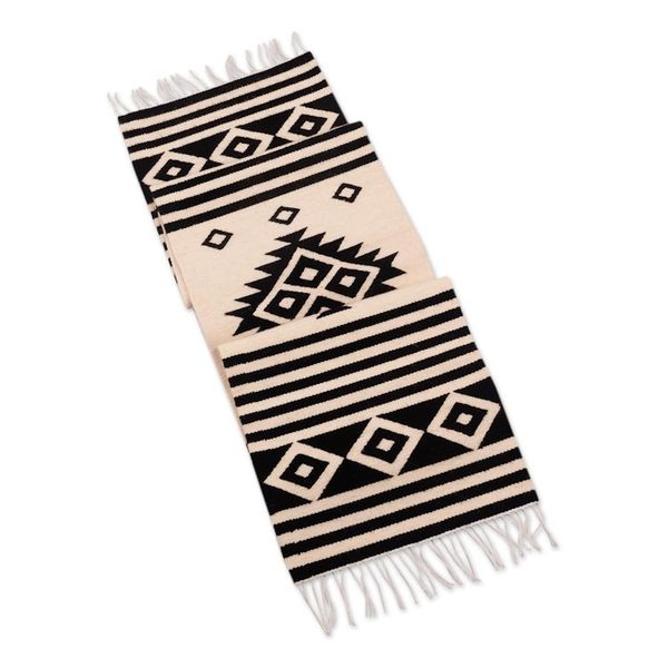 Alternate image for Wool Table Runner With Northern Native American Design Peru South and North