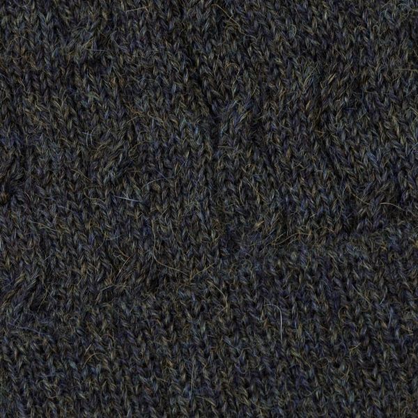 Alternate image for Cable-Knit 100 Alpaca Hat in Moss from Peru Moss Braid Cascade