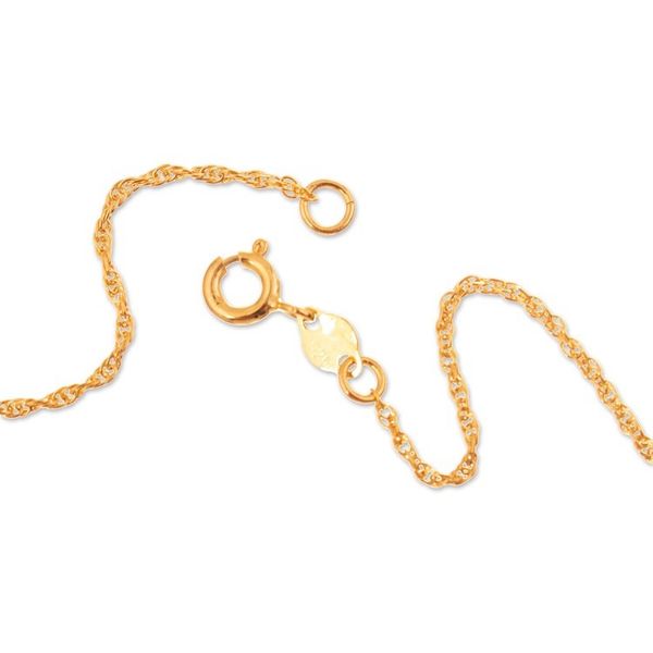 Alternate image for Modern Diamond-Shaped 18k Gold-Plated Pedant Necklace Hammered Gold
