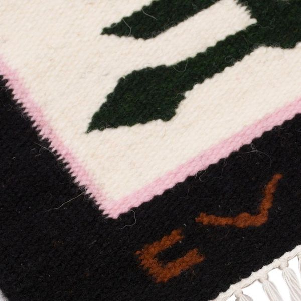 Alternate image for Beautiful Fair Trade Wool Tapestry Hummingbird Song