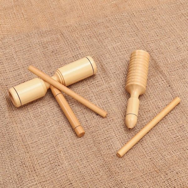 Alternate image for Handmade Wood Toc Toc Instruments Pair My Companions