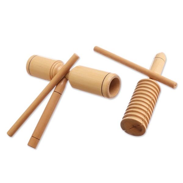 Alternate image for Handmade Wood Toc Toc Instruments Pair My Companions
