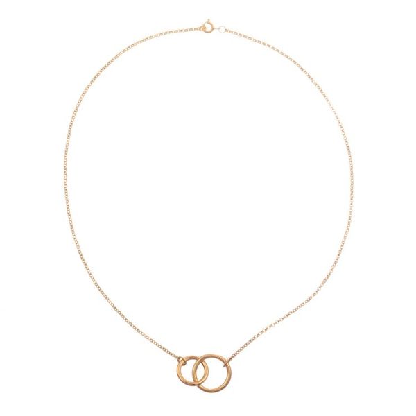Alternate image for Fair Trade Modern Polished 18k Gold-Plated Pendant Necklace Timeless Liaisons