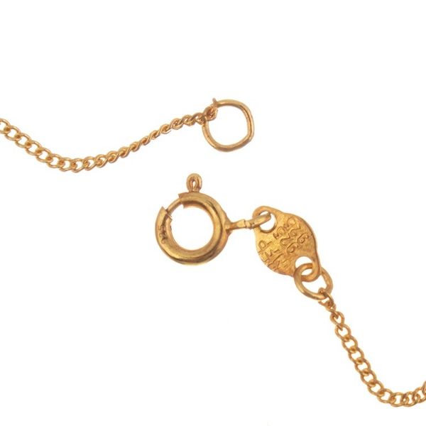 Alternate image for 18k Gold Plated Sterling Silver Leaf Necklace from Peru Freedom of the Wind