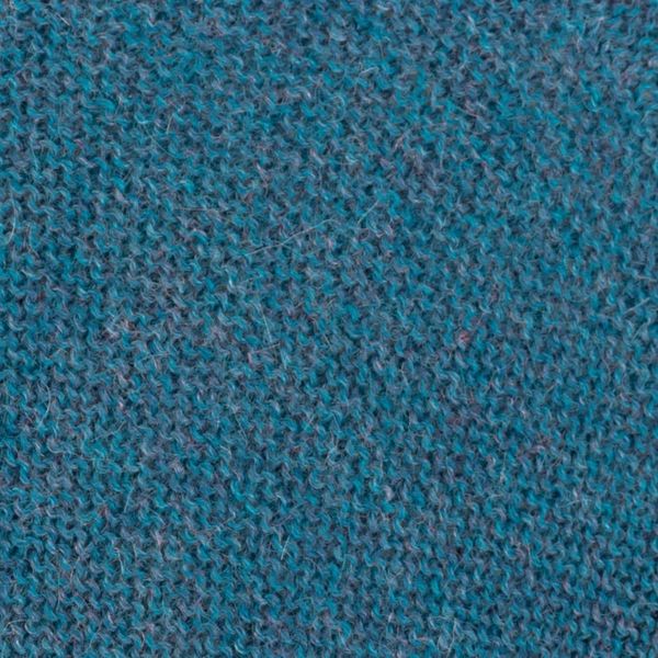 Alternate image for Teal 100 Alpaca Poncho Crafted in Peru Pacific Waves