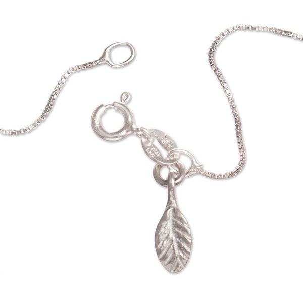 Alternate image for Painted Frog-Themed Sterling Silver Pendant Necklace Tree Frog