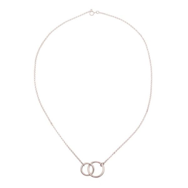 Alternate image for Fair Trade Modern Polished Sterling Silver Pendant Necklace Timeless Bonds