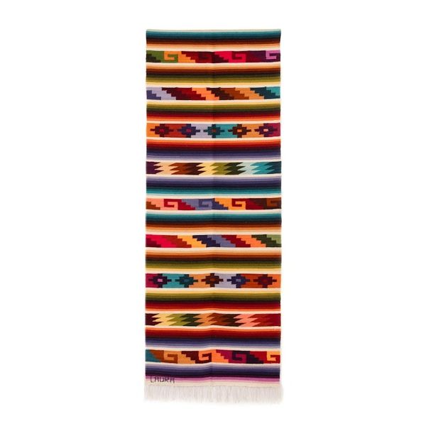 Alternate image for Traditional Andean Wool and Cotton Tapestry Woven in Peru Andean Mantle