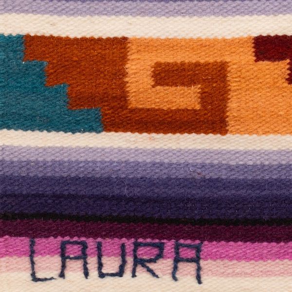 Alternate image for Traditional Andean Wool and Cotton Tapestry Woven in Peru Andean Mantle