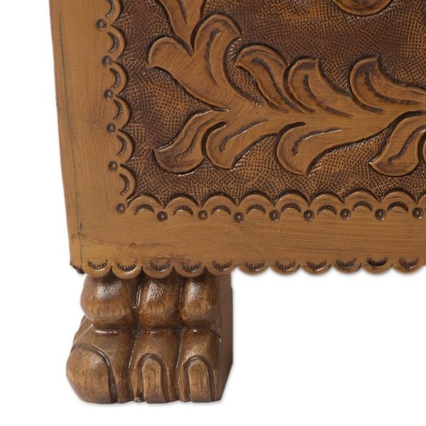Alternate image for Handcrafted Cedar Wood Chest from Peru Majestic Memories