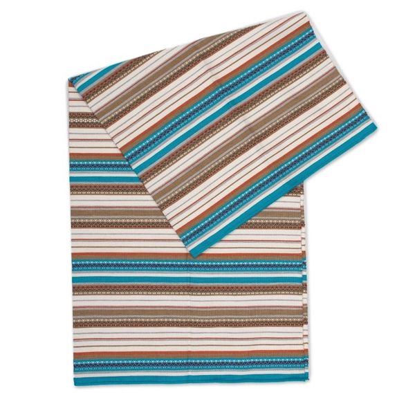 Alternate image for Handwoven Striped Alpaca Blend Throw from Peru Morning Stripes