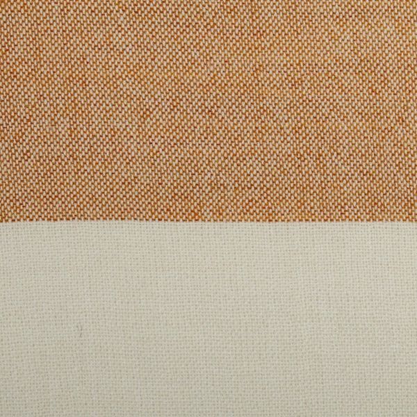 Alternate image for Fringed and Suede Trimmed Baby Alpaca Ruana in Brown White Dreamy Dunes