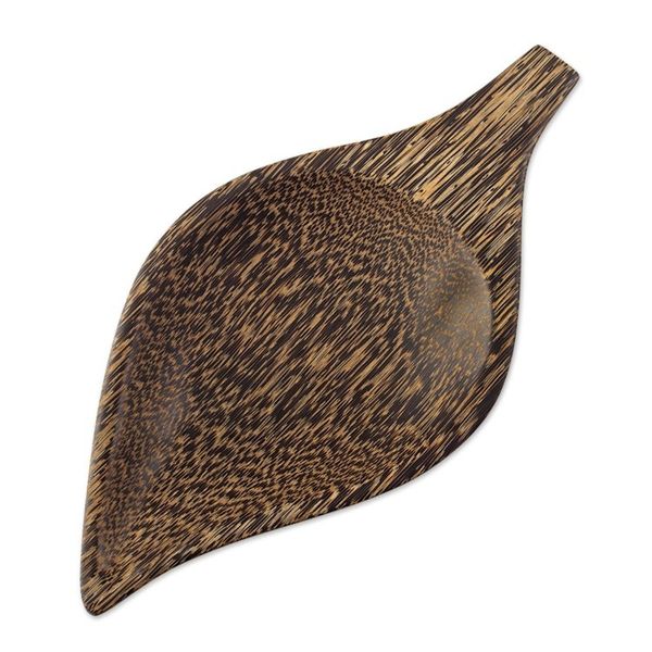 Alternate image for Hand-Carved Chambira Wood Platter from Peru Generous Jungle