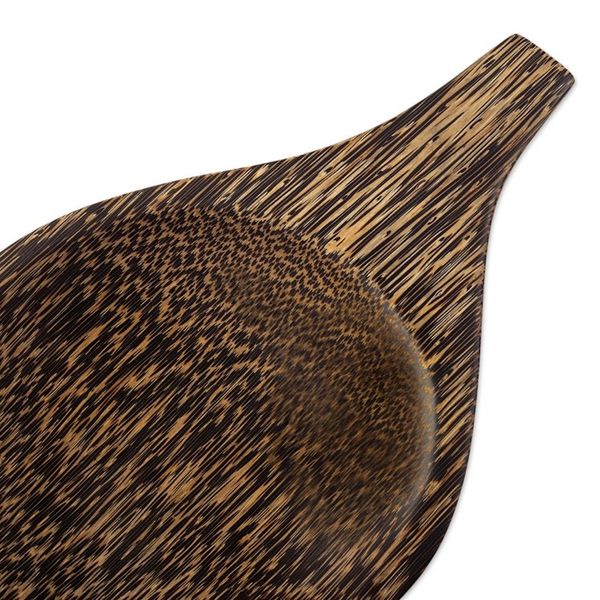 Alternate image for Hand-Carved Chambira Wood Platter from Peru Generous Jungle