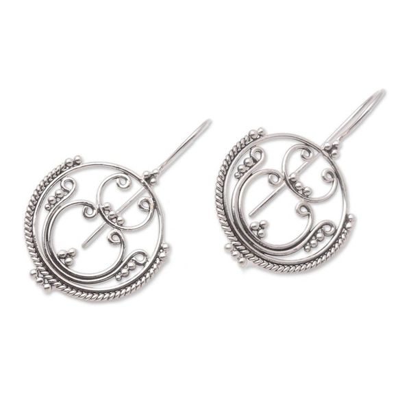 Alternate image for Sterling silver drop earrings Mystique