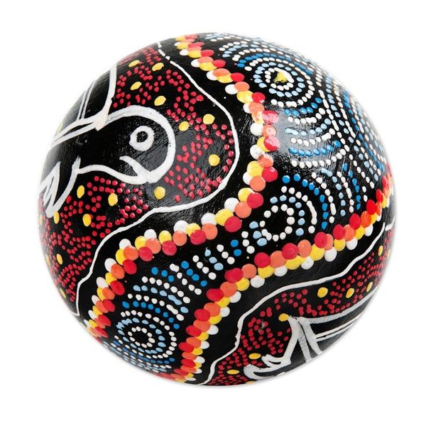 Alternate image for Turtle-Themed Coconut Shell Percussion Instrument from Bali Swimming Turtle