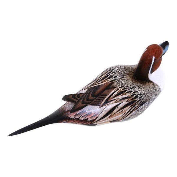 Alternate image for Wood Bird Sculpture Life Size Pintail Duck