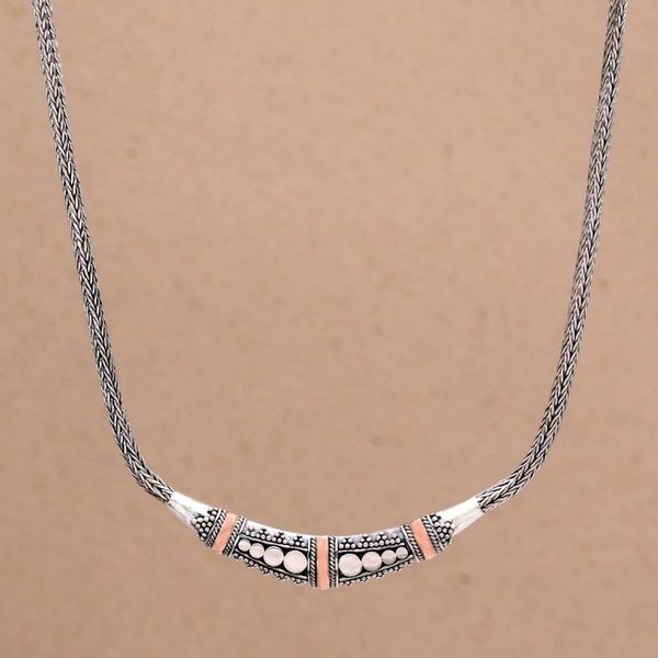 Alternate image for Womens Gold Accent Chain Necklace Eden