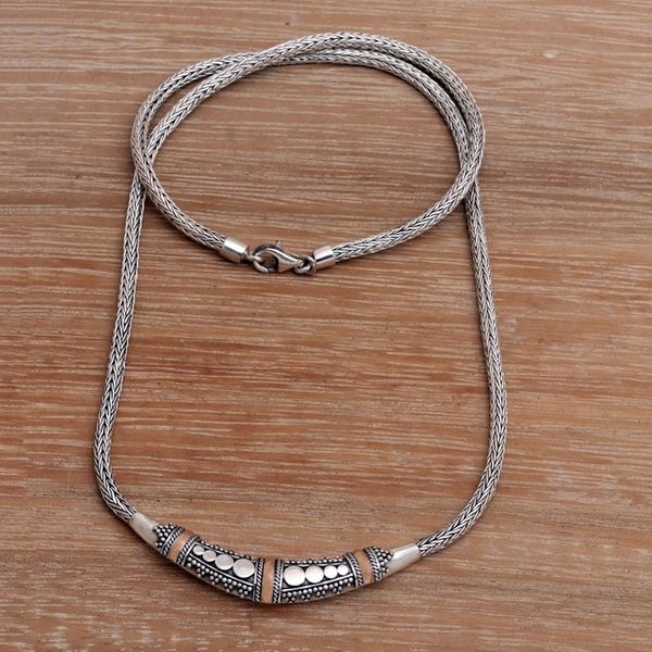 Alternate image for Womens Gold Accent Chain Necklace Eden