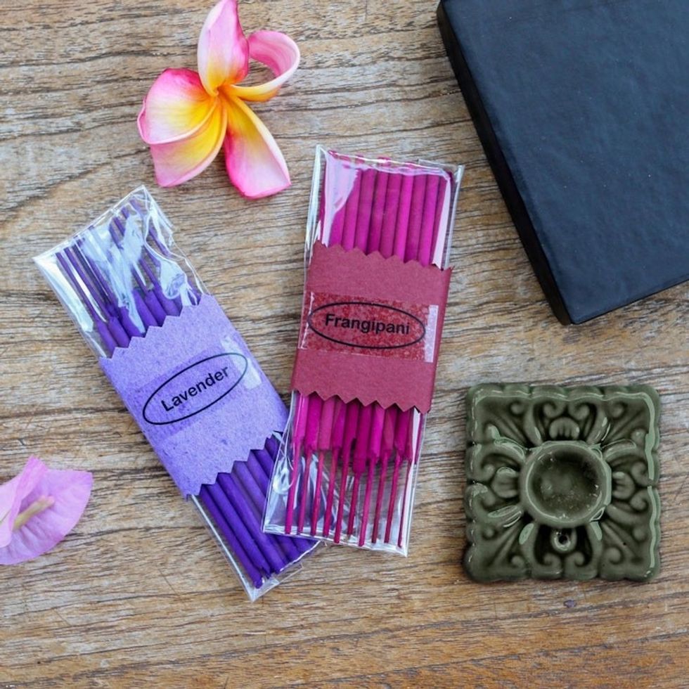 Incense Aromatherapy Boxed Set from Bali 'Bali Flora'