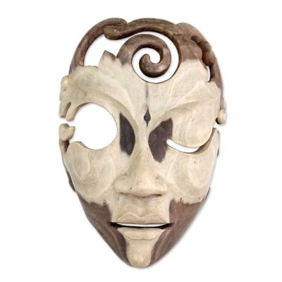 Alternate image for Modern Wood Mask Wink at Me