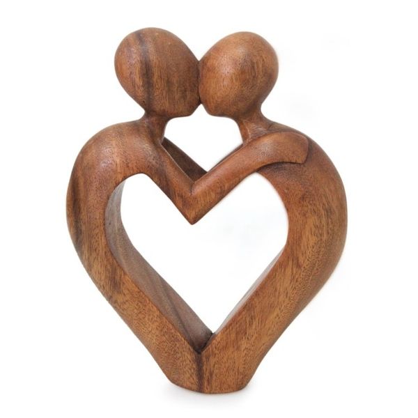 Alternate image for Romantic Heart Sculpture Sweet Love