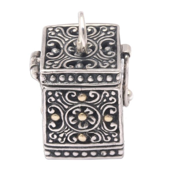 Alternate image for Sterling Silver Prayer Box Pendant My Prayers