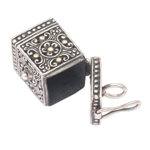 Alternate image for Sterling Silver Prayer Box Pendant My Prayers