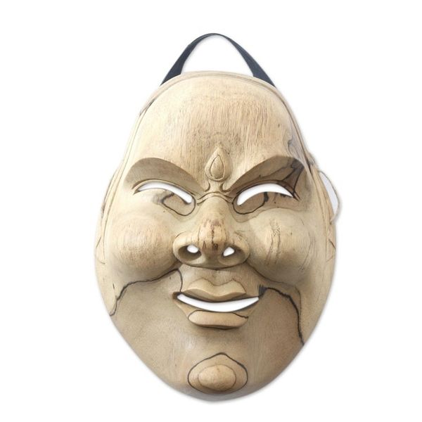 Alternate image for Balinese Hibiscus Wood Mask Ancestors